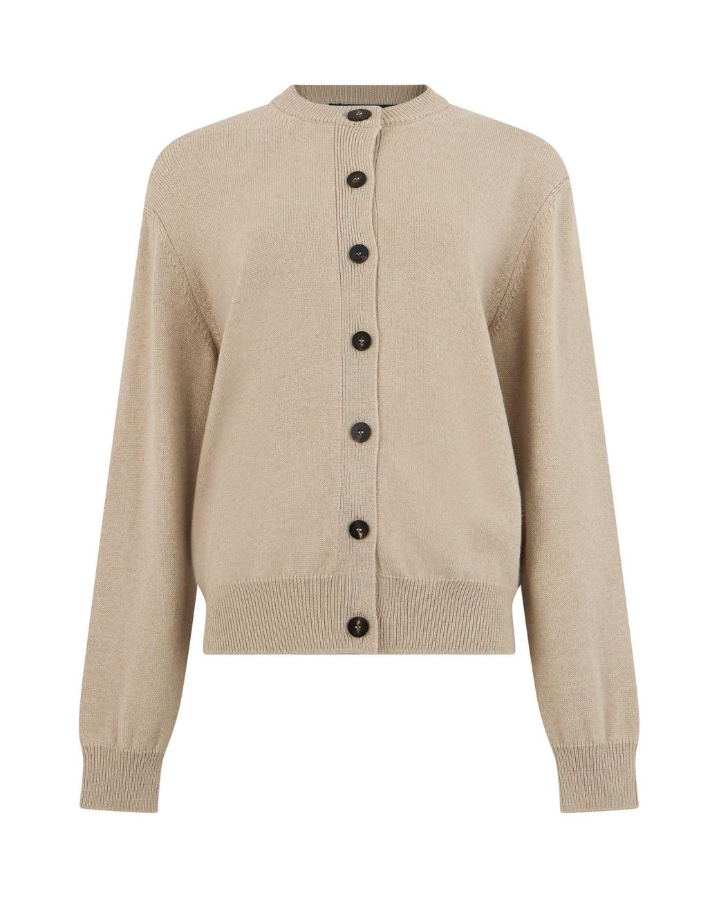 Jacquemus Natural Cardigan With Buttons