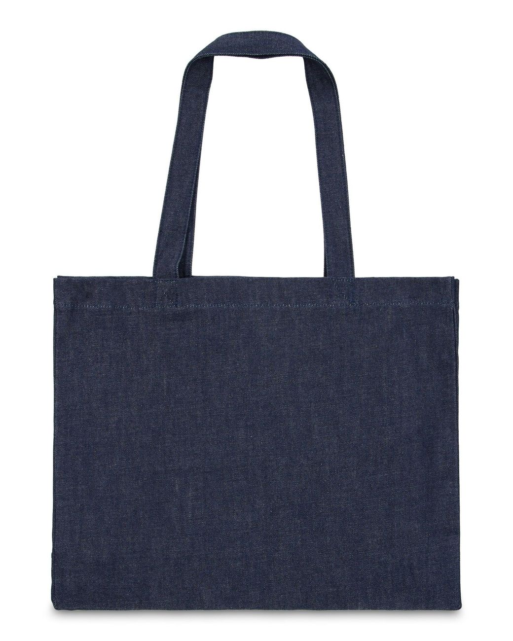 Borsa tote con logo di A.P.C. in Blue