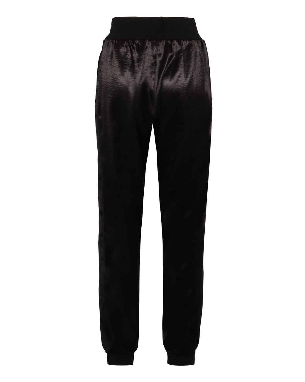 DSquared² Black Techno Fabric Track Pants