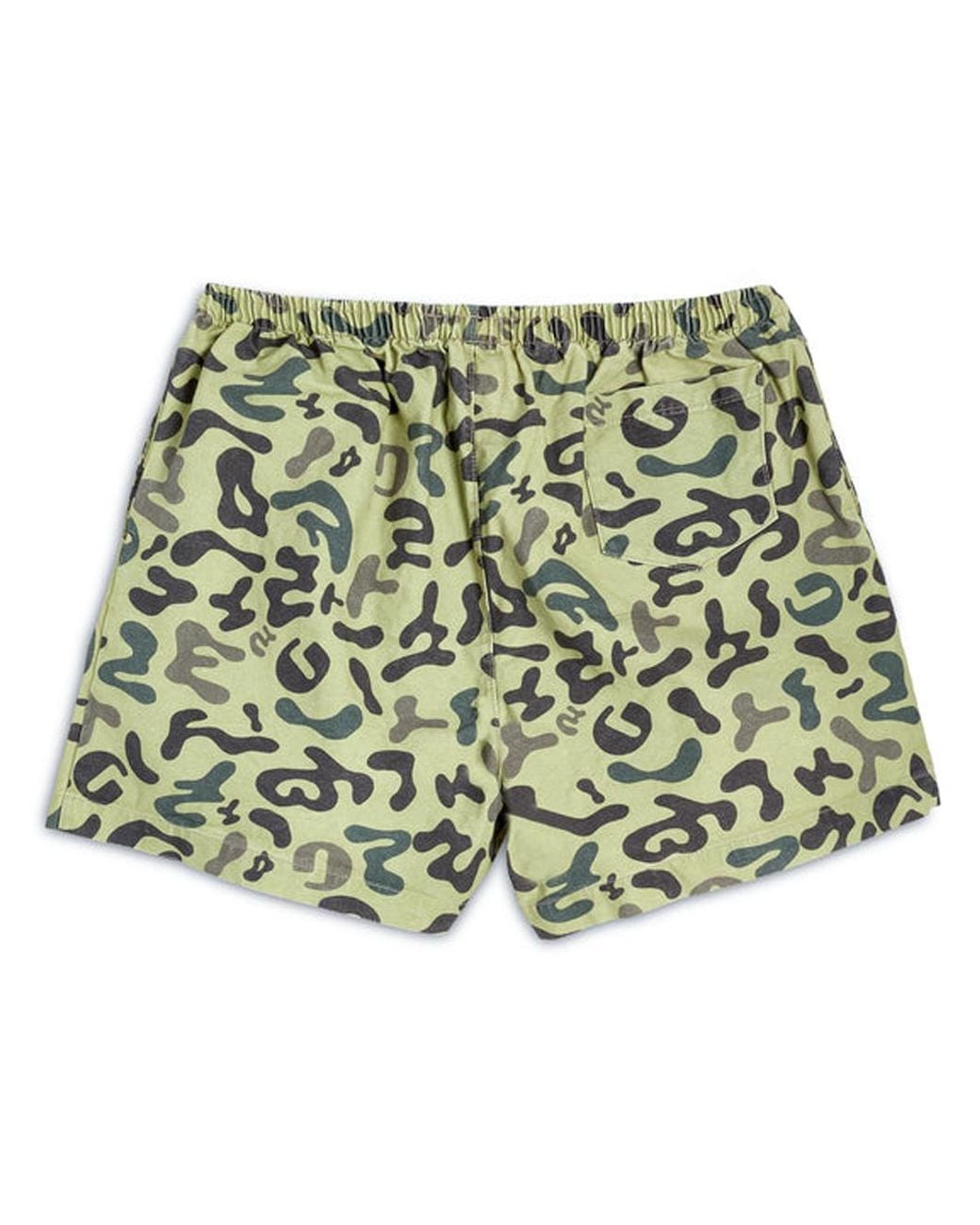 GALLERY DEPT. Green G-Camo Zuma Shorts for men