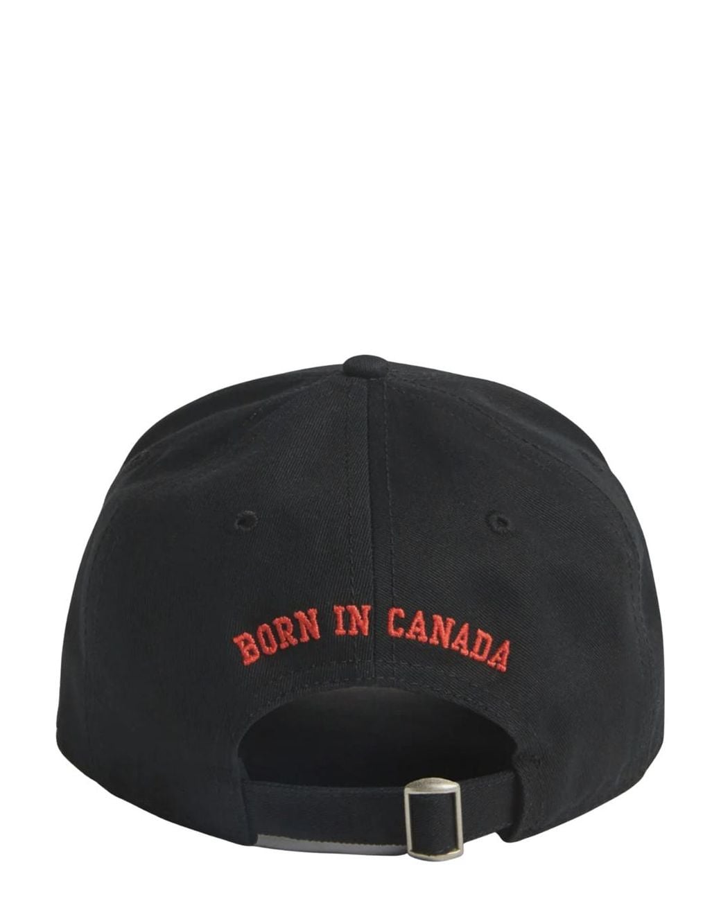 DSquared² Black 1964 Logo Cap for men