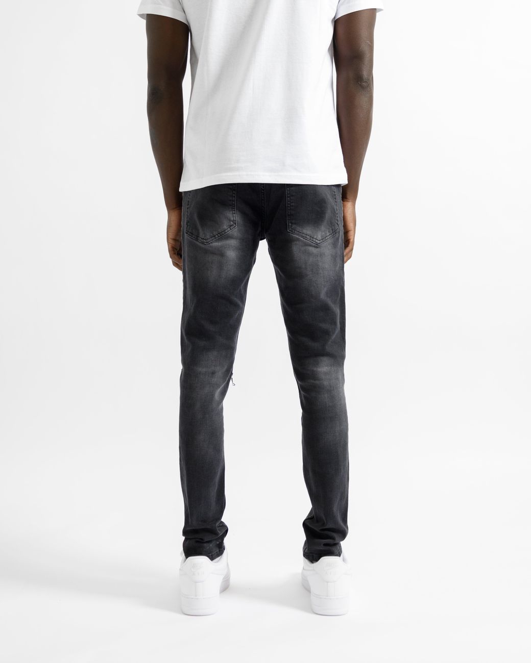 Magrit Gray Rouen Ripped Jeans for men