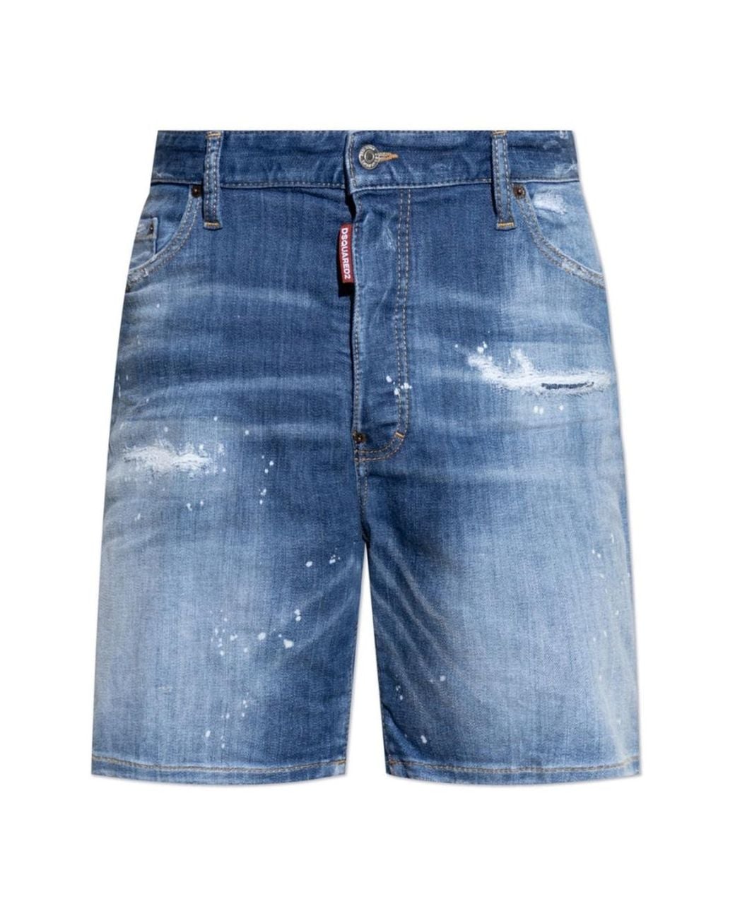 DSquared² Blue Marine Shorts for men