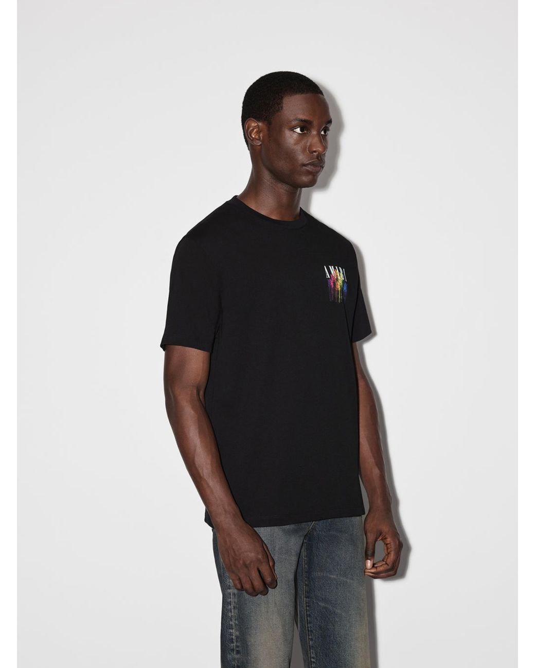 Amiri Ma Drip Collage Printed T-Shirt in Black for Men | Lyst