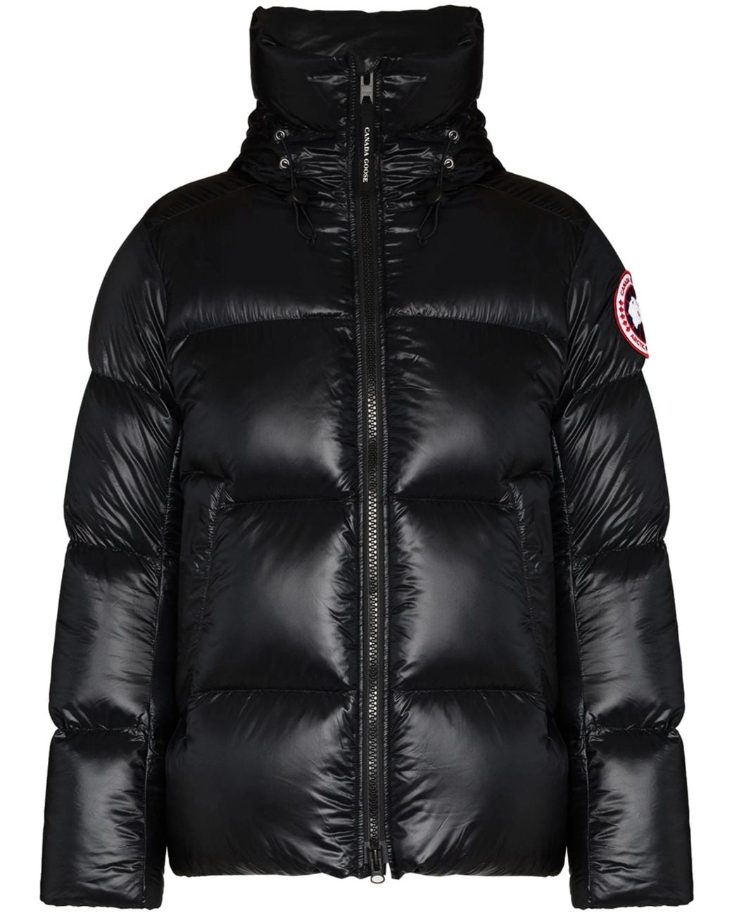 Canada Goose Black Crofton Down Jacket for men