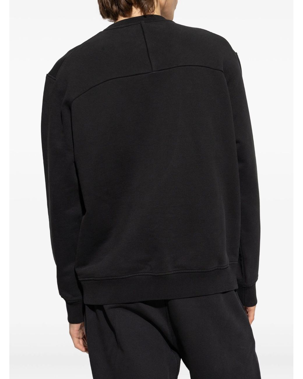Givenchy Black Logo Patch Sweatshirt for men