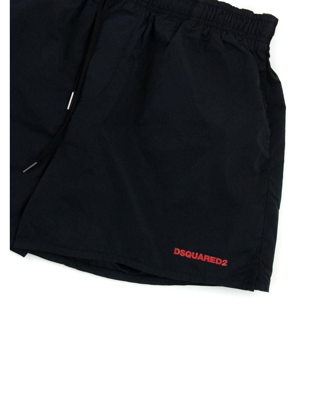 DSquared² Blue Icon Logo Swim Shorts for men