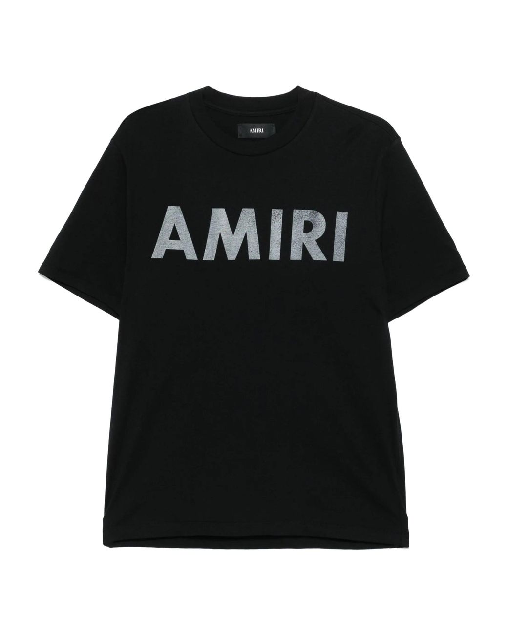 Amiri Black Stencil Tee for men