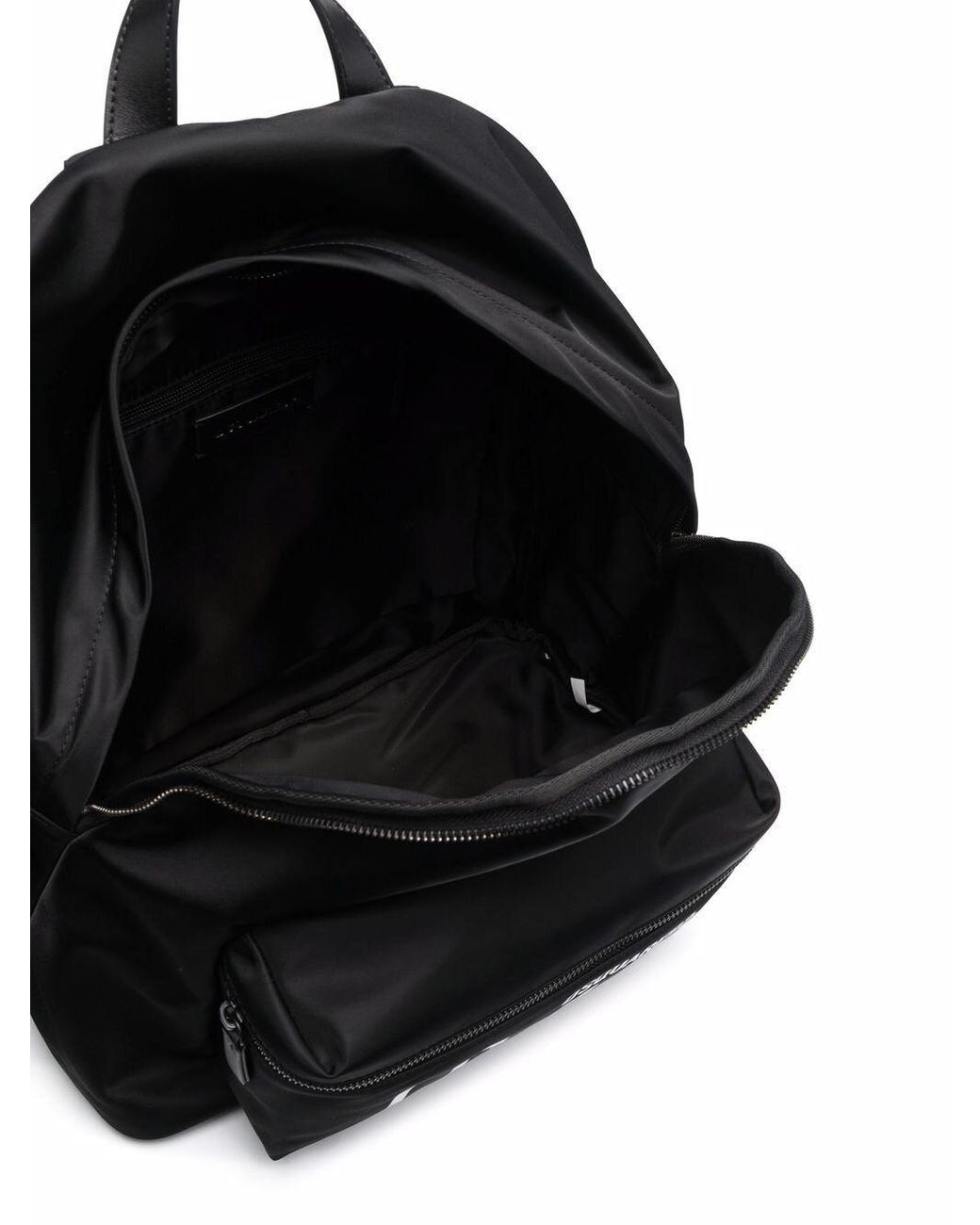 DSquared² Black Iconic Mini Backpack for men