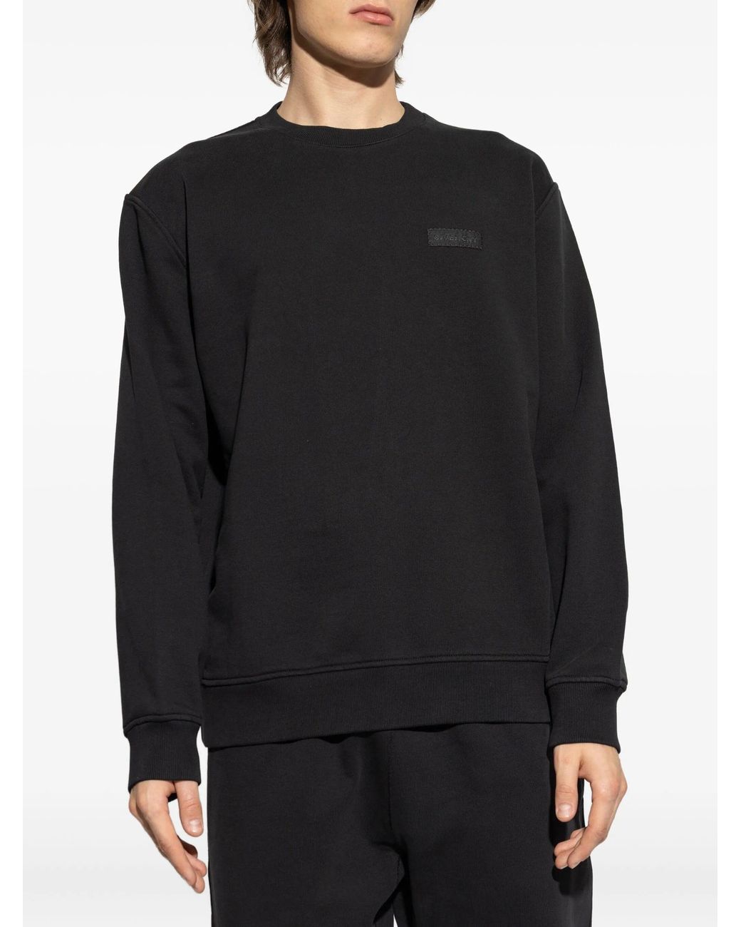 Givenchy Black Logo Patch Sweatshirt for men