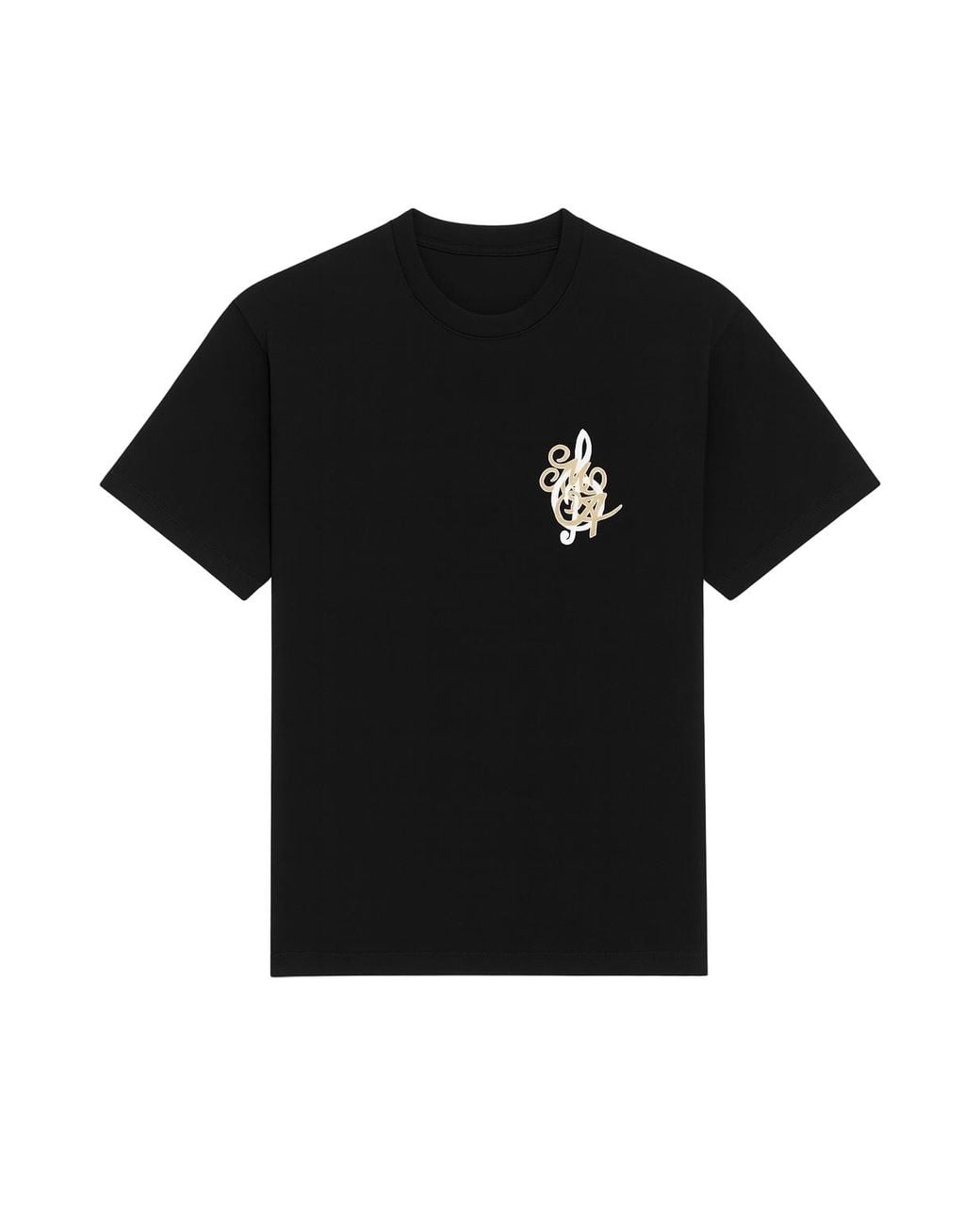 Amiri Black Jazz Band T-Shirt for men