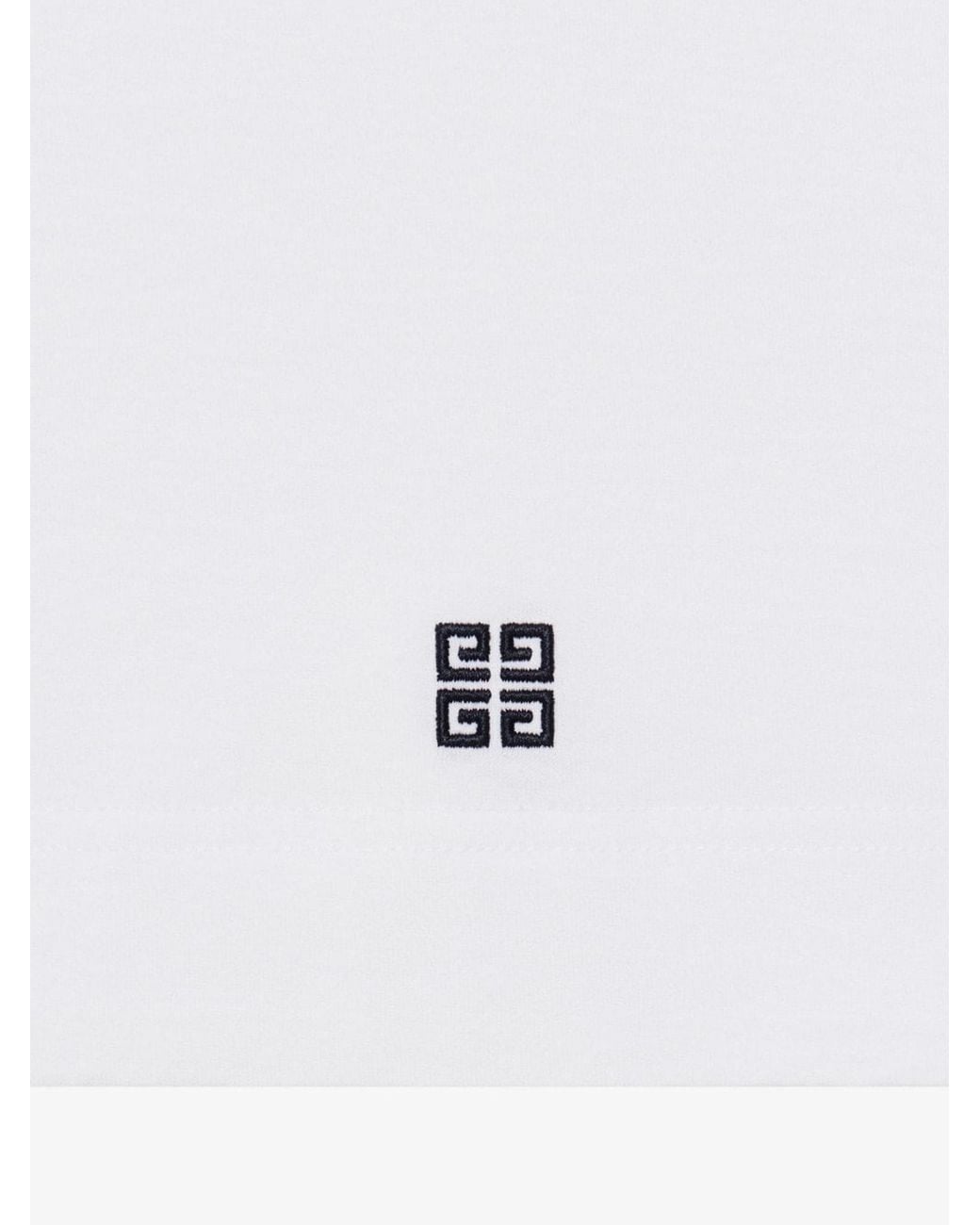Givenchy White Crest Logo T-Shirt for men