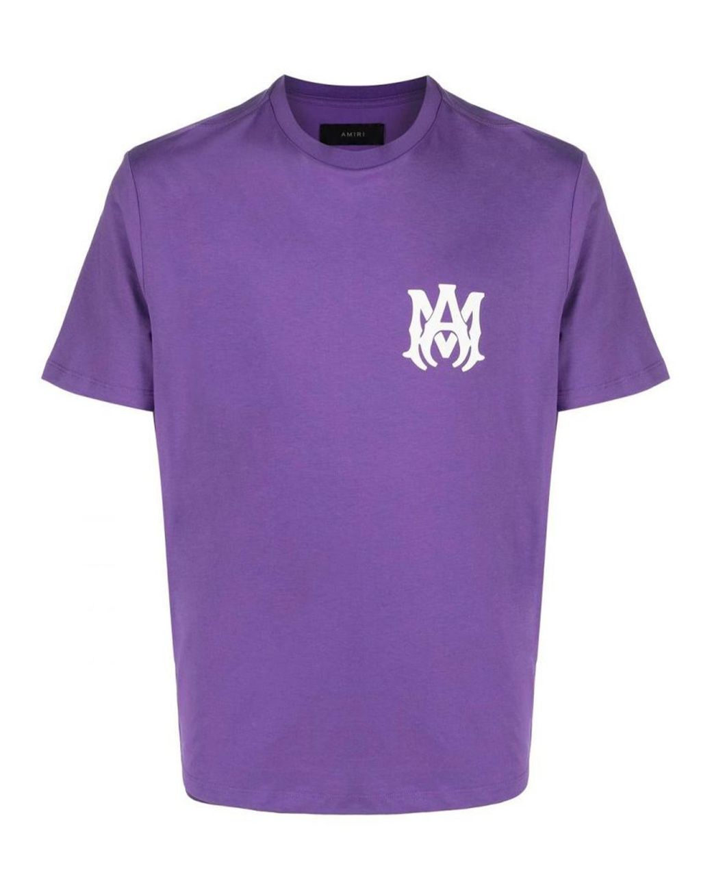 Amiri Purple Ma Core Logo Printed T-Shirt for men