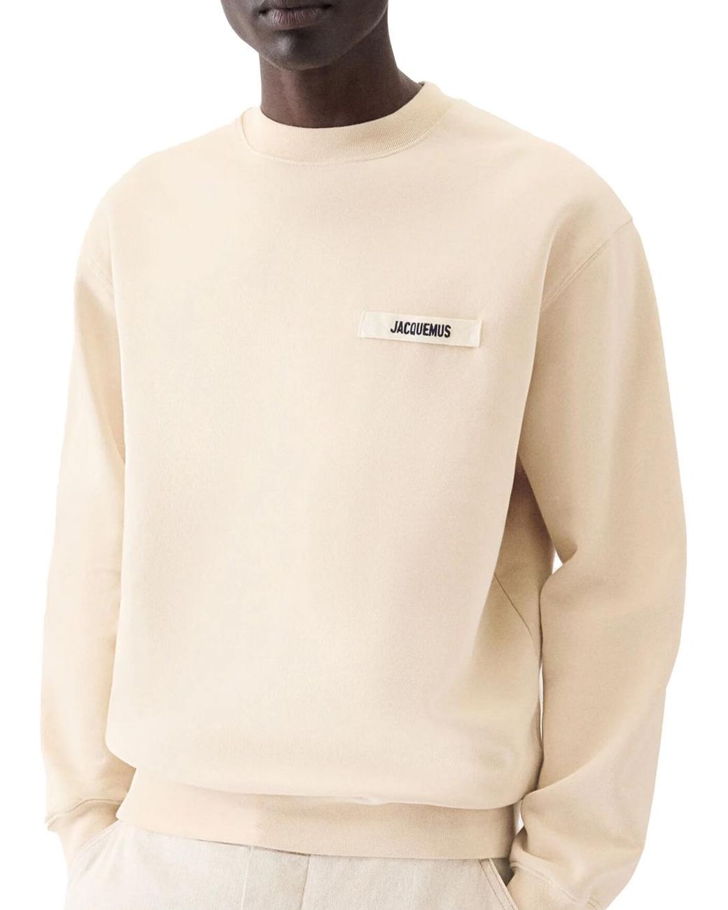 Jacquemus Natural Le Gros Grain Sweatshirt for men