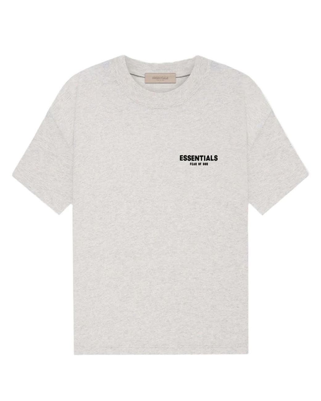 Fear Of God White Essentials T-Shirt (Ss22) for men