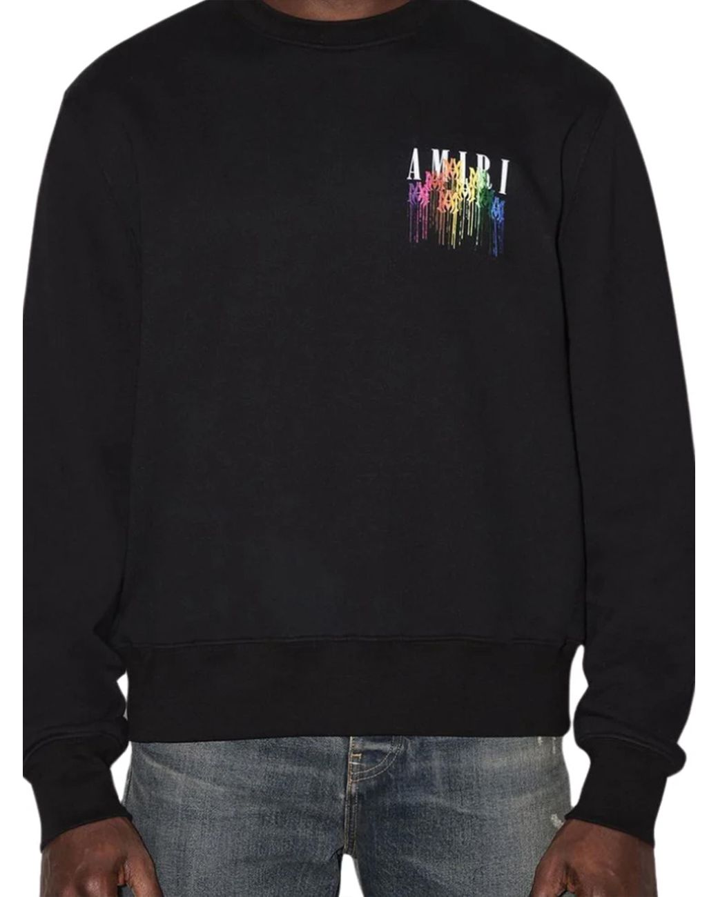 Amiri M.A Drip Collage Sweatshirt in Black for Men | Lyst