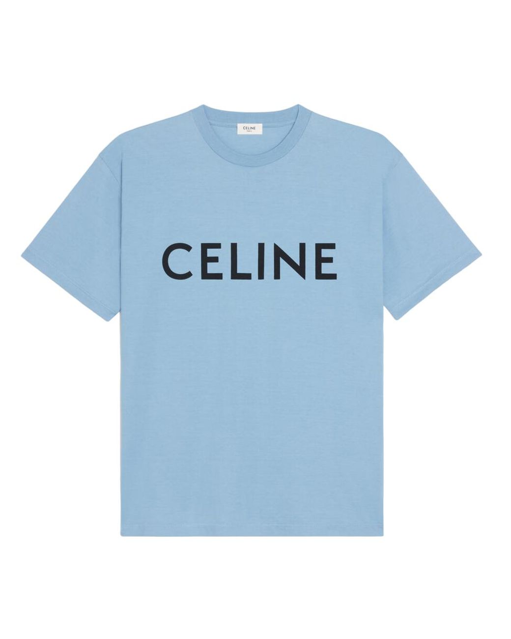 【関税&送料込】Celine T-Shirt In Cotone Con Logo 国内発送】CELINE ☆ コットンジャージー ロゴ Tシャツ (CELINE