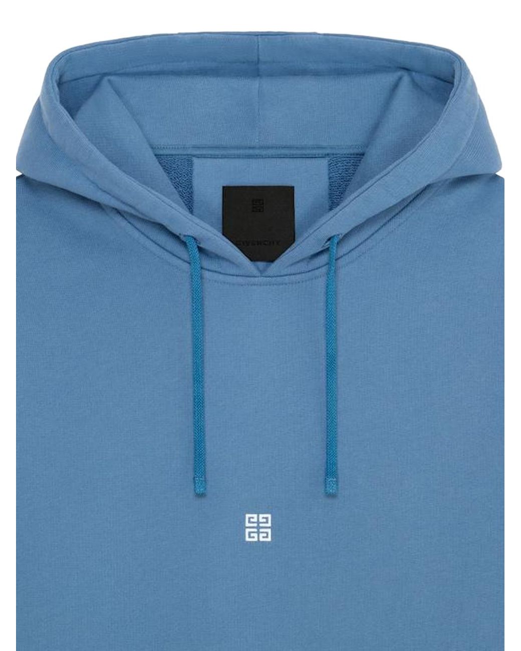 Givenchy Blue 4G Detail Hoodie for men