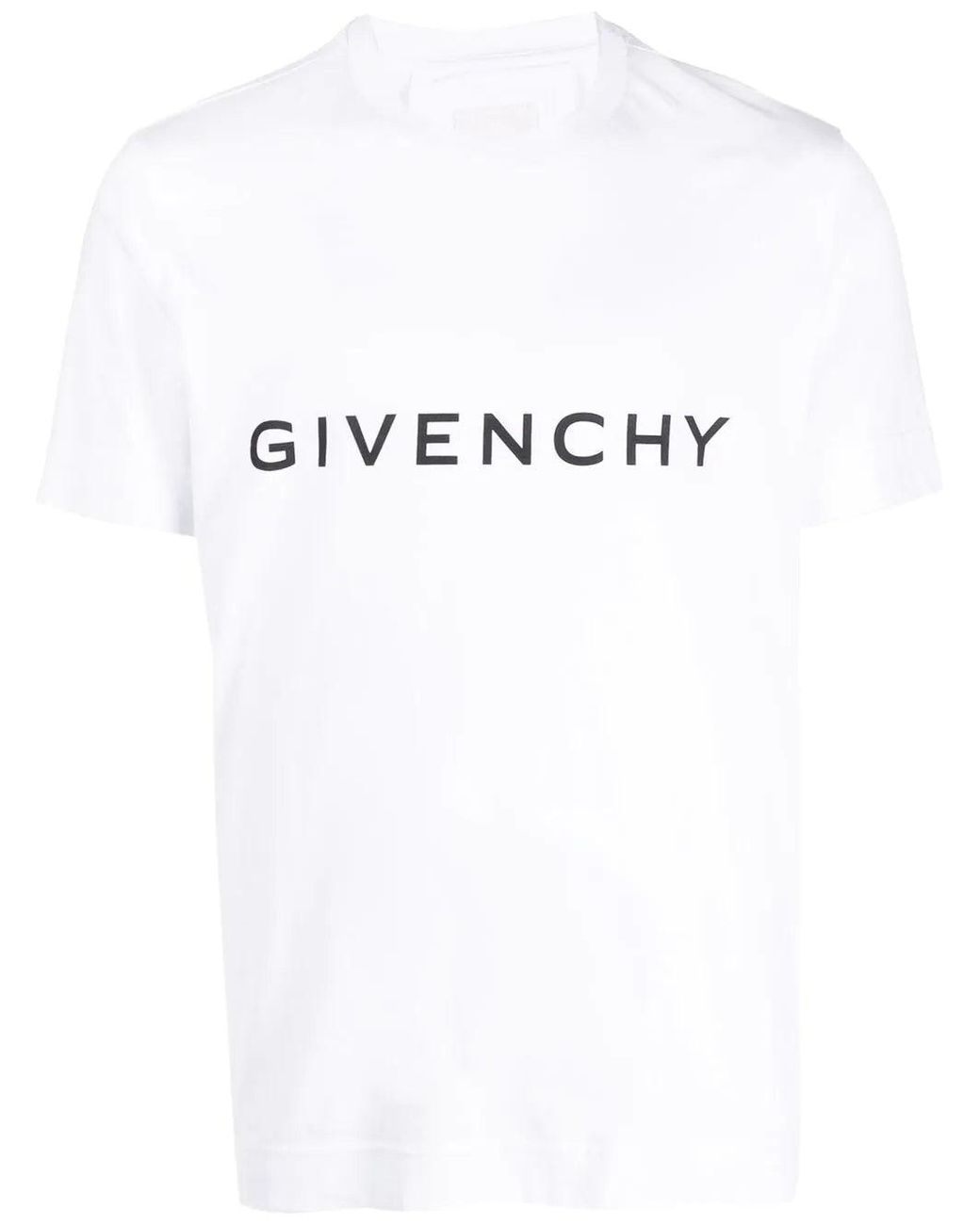 Givenchy White Archetype T-shirt for men