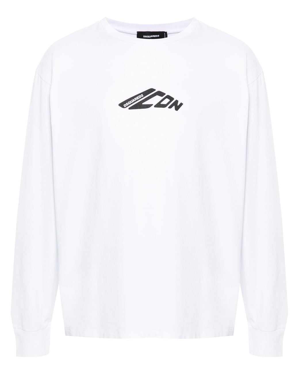 DSquared² White New Generation Icon Logo Sweatshirt for men