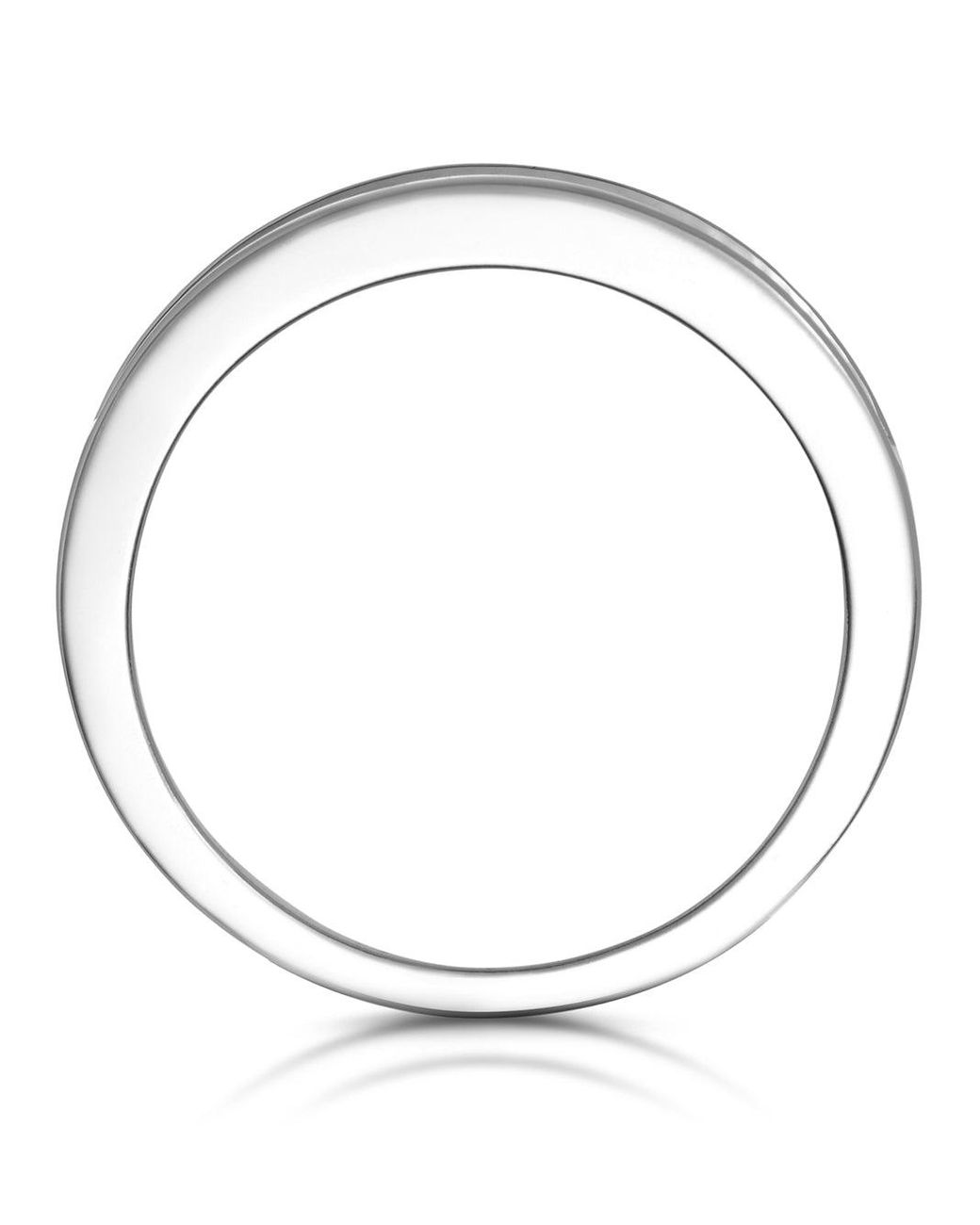 The Diamond Store Metallic Eleri Matching Wedding Band 0.50Ct H/Si Diamond