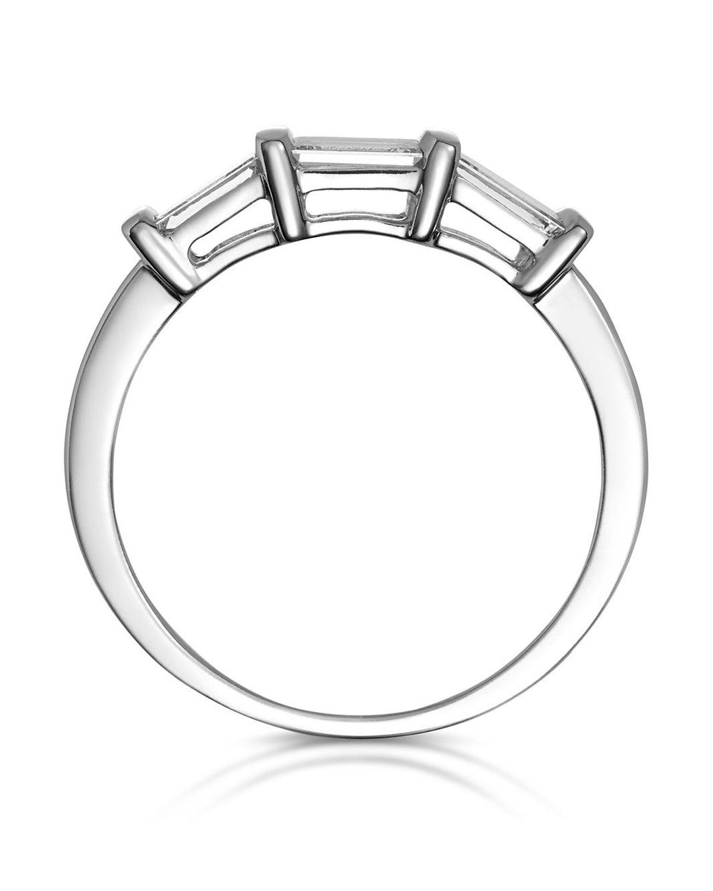 The Diamond Store Metallic Galina Matching Wedding Band 0..40Ct H/Si Diamond