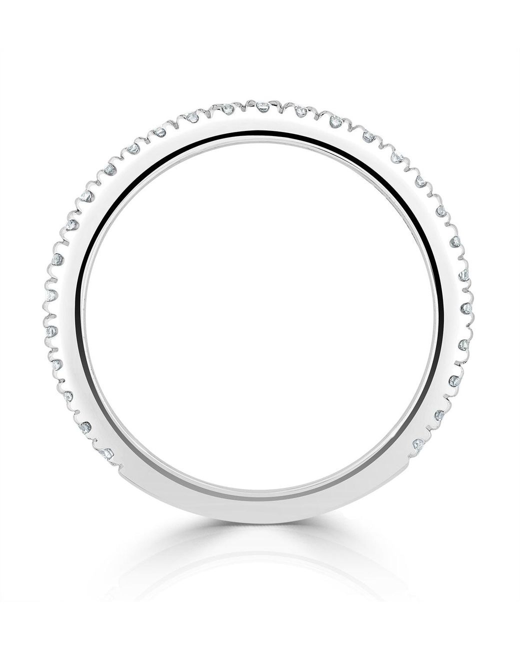 The Diamond Store Metallic Reina Matching Wedding Band 0.35Ct G/Si Diamond