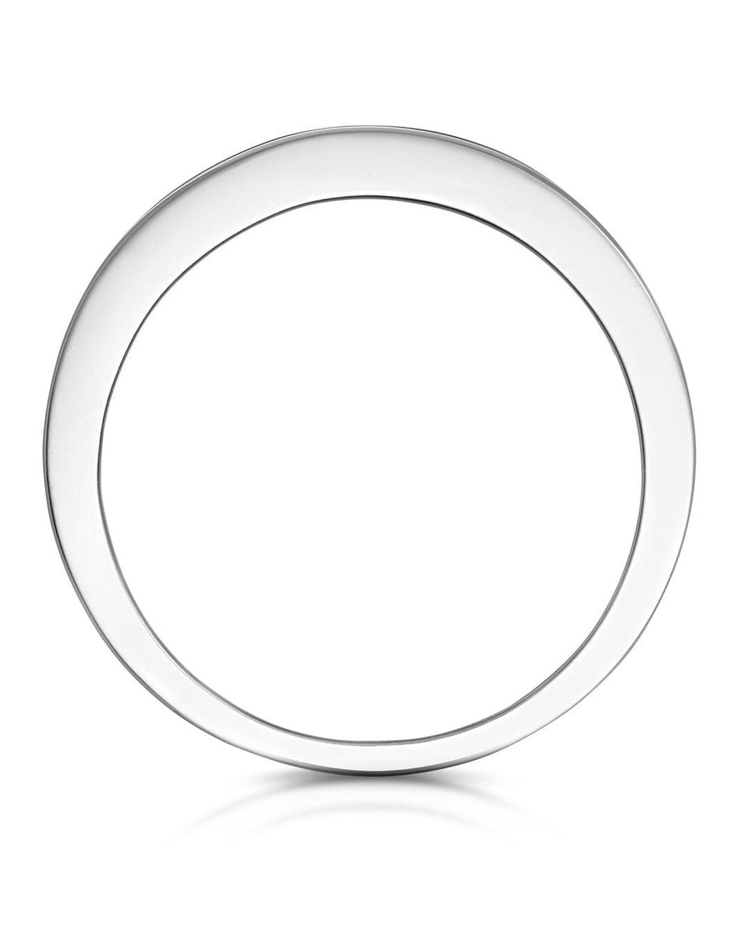 The Diamond Store Metallic Yasmin Matching Wedding Band 0.65Ct H/Si Diamond