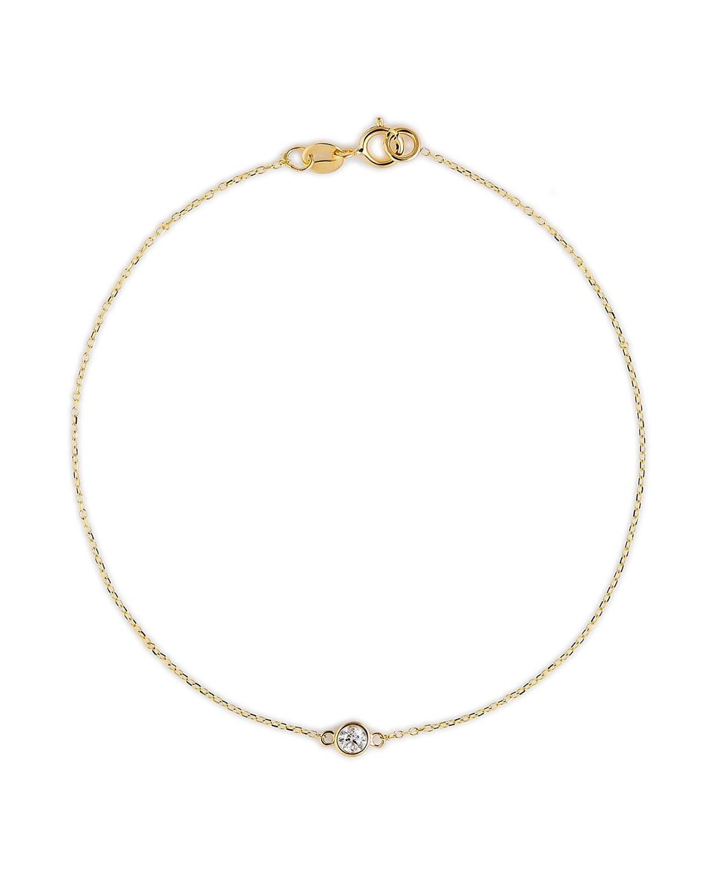 The Diamond Store Metallic 0.08Ct Lab Diamond Bracelet Set