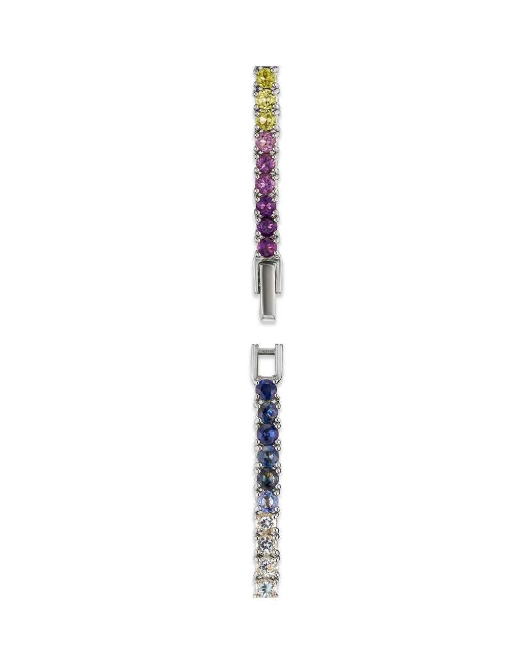 The Diamond Store Metallic 7.50Ct Tennis Bracelet