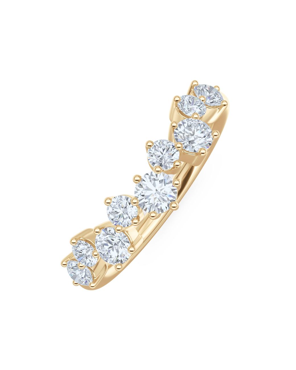 The Diamond Store Metallic Scattered 0.50Ct Lab Diamond Ring