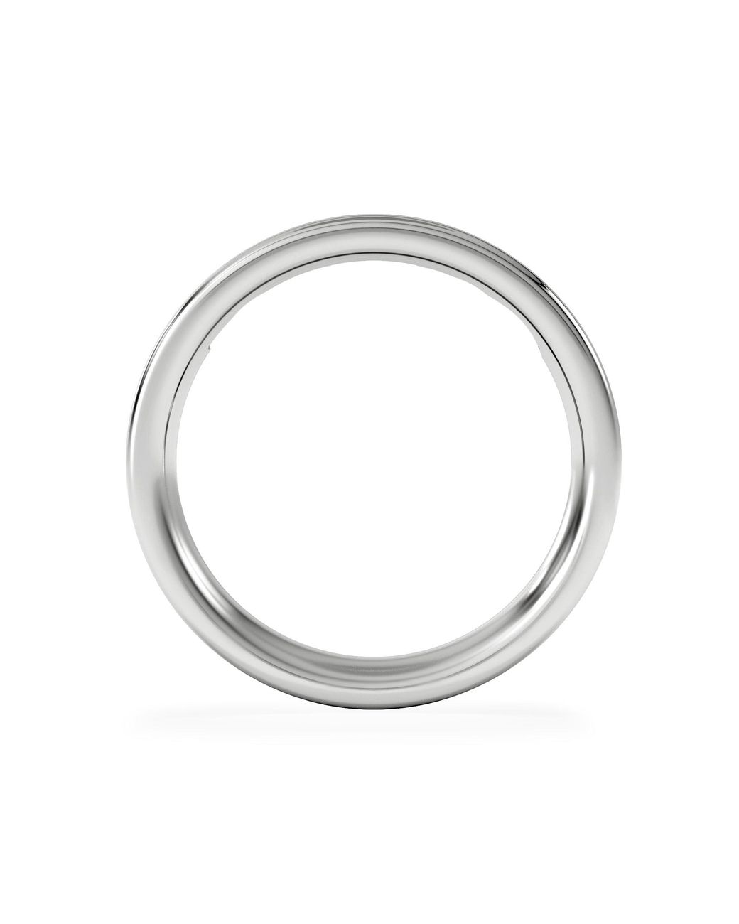 The Diamond Store White 18K Princess Diamond Half Eternity Ring 0.50Ct G/Vs