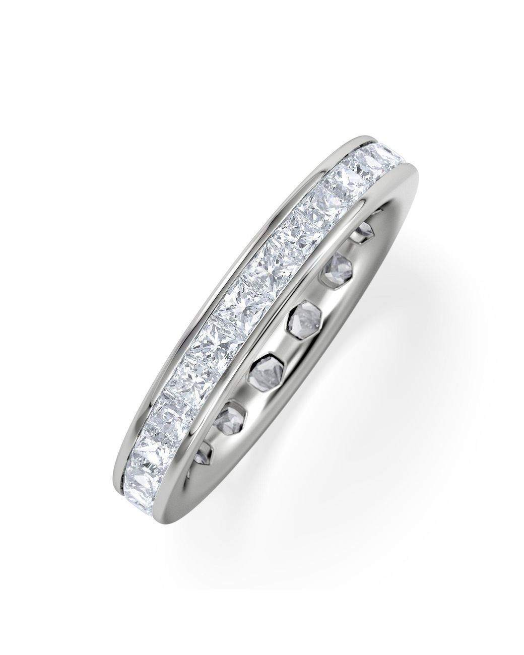 The Diamond Store White Eternity Ring Lauren Diamond 2.00Ct H/Si