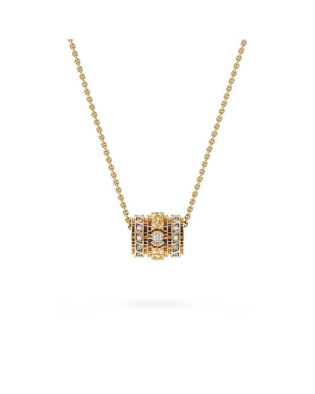 The Diamond Store Metallic Bond 0.14Ct Lab Diamond Necklace