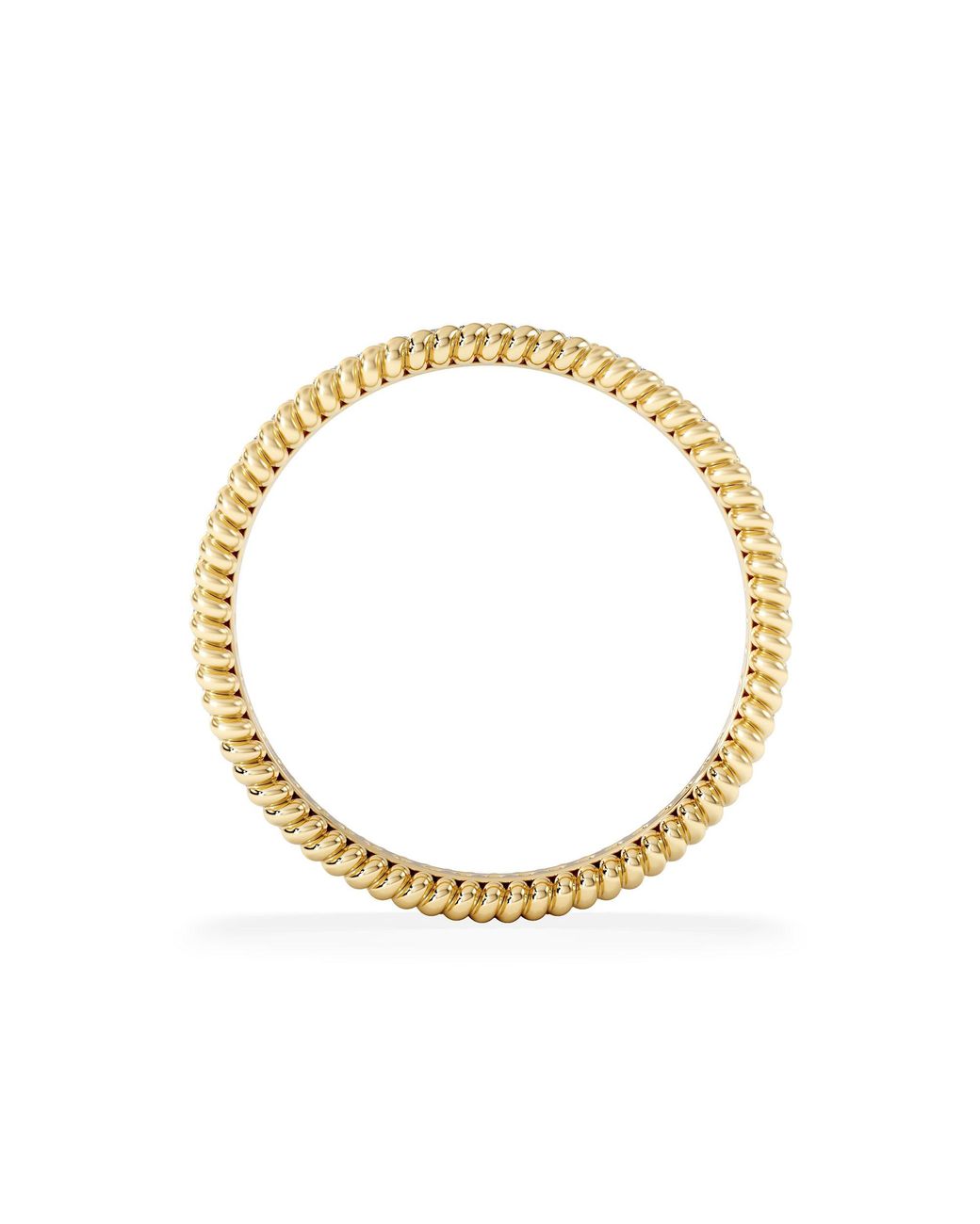 The Diamond Store Metallic Woven 0.25Ct Lab Diamond Eternity Ring