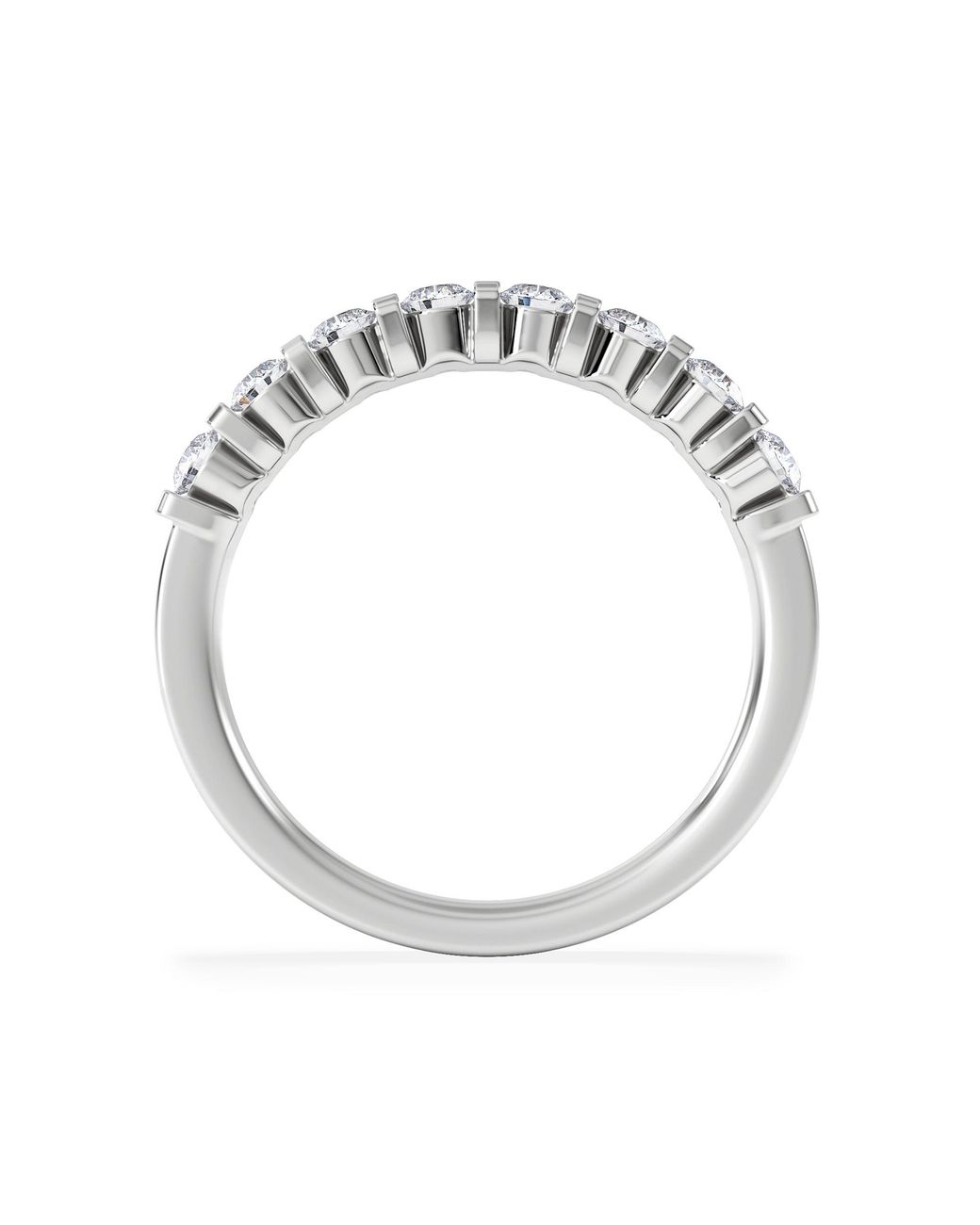 The Diamond Store White Hannah 18K Diamond Eternity Ring 0.50Ct H/Si