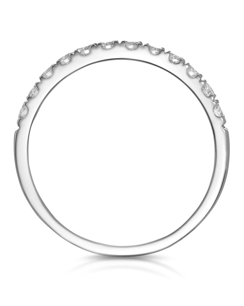 The Diamond Store Metallic Talia Matching Wedding Band 0.35Ct H/Si Diamond