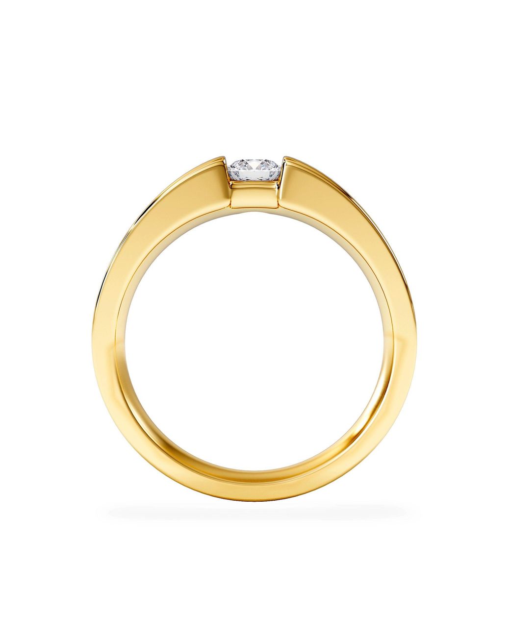 The Diamond Store Metallic Certified Jessica 18K Diamond Engagement Ring 0.25Ct