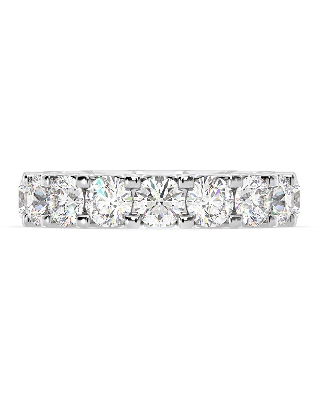 The Diamond Store White Eternity Ring Chloe Diamond 5.00Ct H/Si