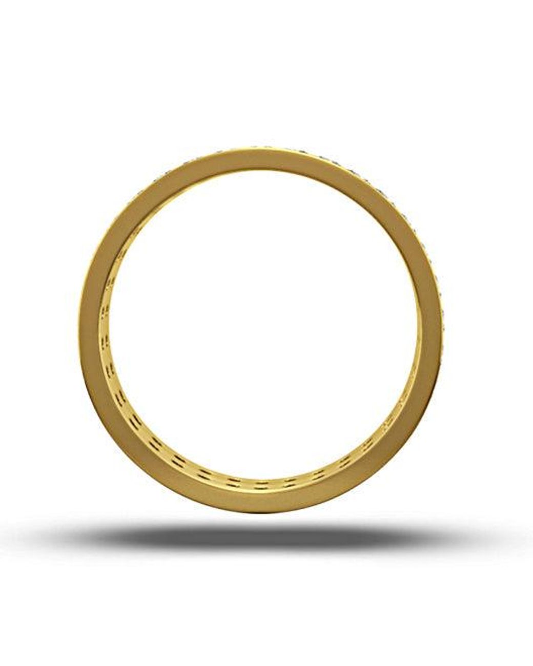 The Diamond Store Metallic Eternity Ring Lucy 18K Diamond 1.00Ct H/Si