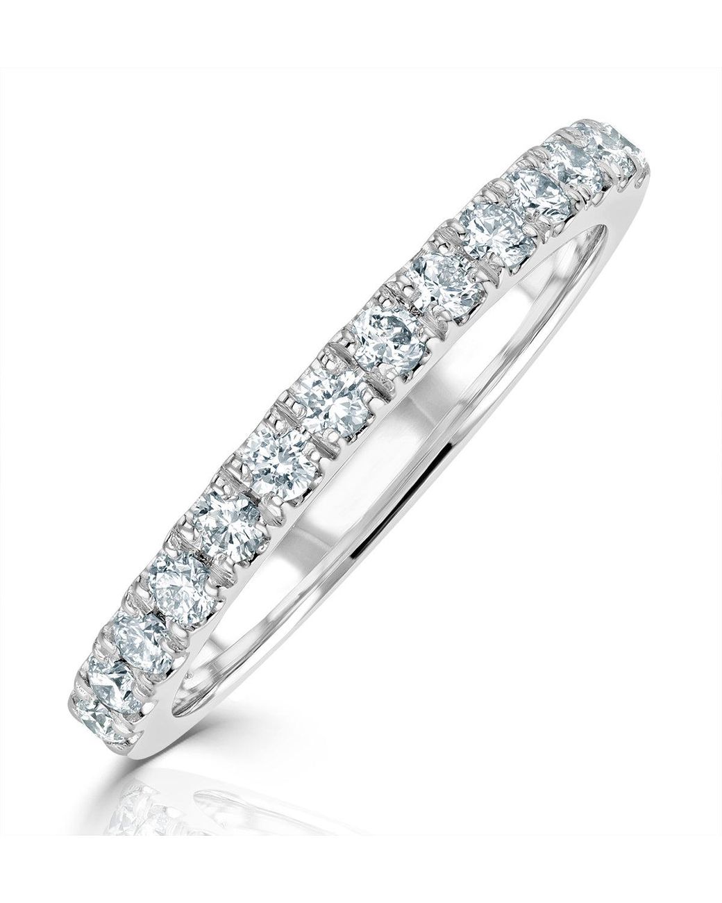 The Diamond Store Metallic Meghan Matching Wedding Band 0.30Ct G/Si Diamond