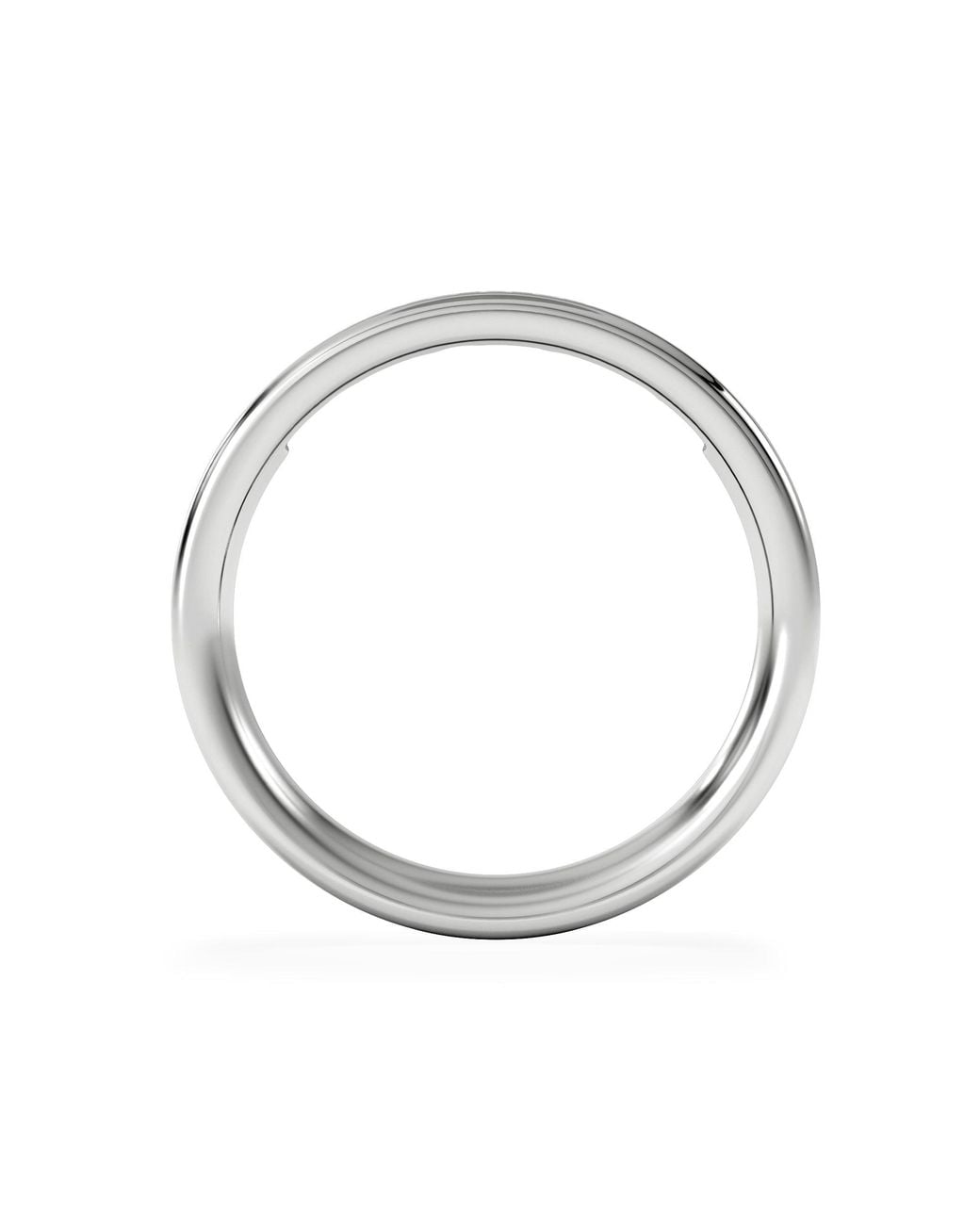 The Diamond Store White Eterna Lab Diamond Princess Cut Half Eternity Ring 0.30Ct H/Si