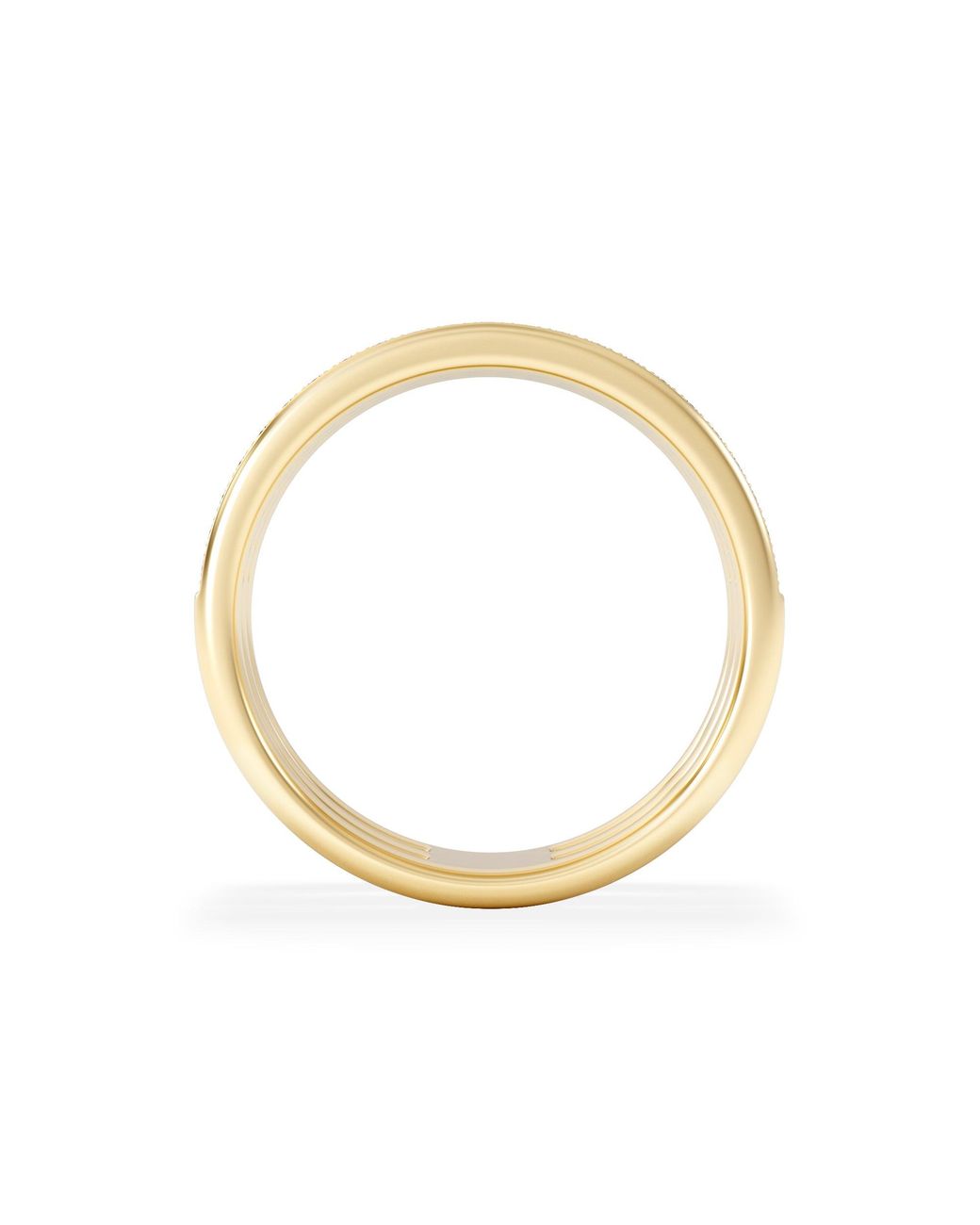 The Diamond Store Metallic Trinity 0.20Ct Lab Diamond Stacking Ring
