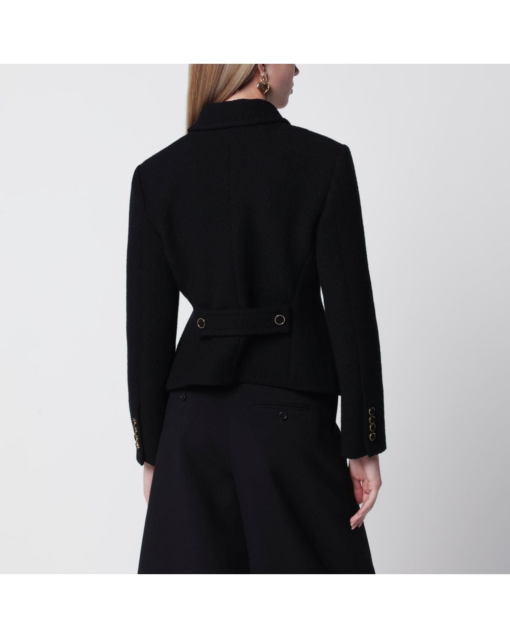 Chloé Black Wool-Blend Jacket