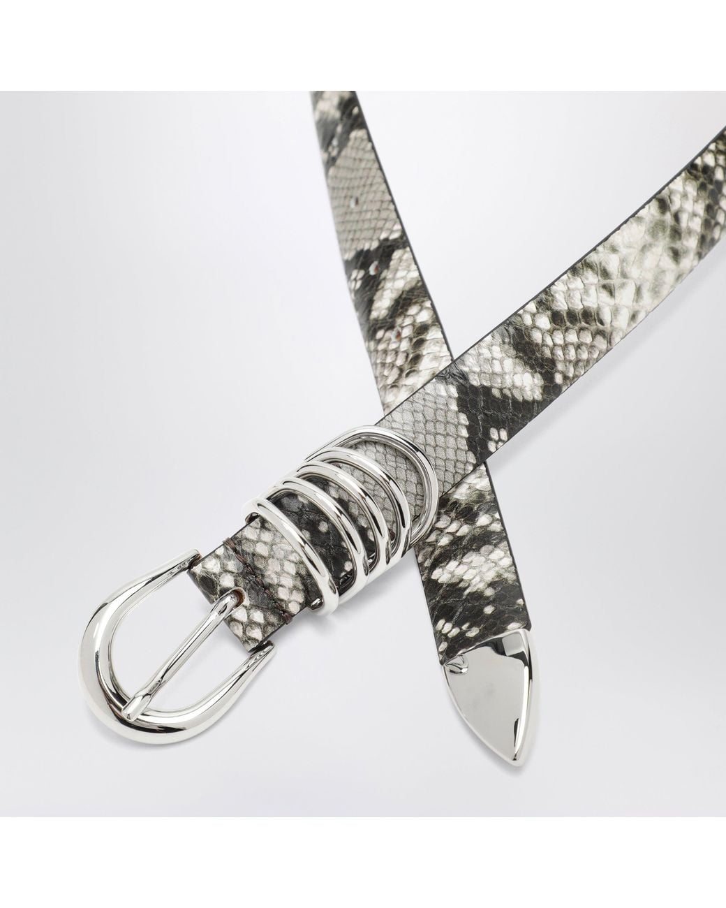 DEHANCHE White Hollyhock Belt