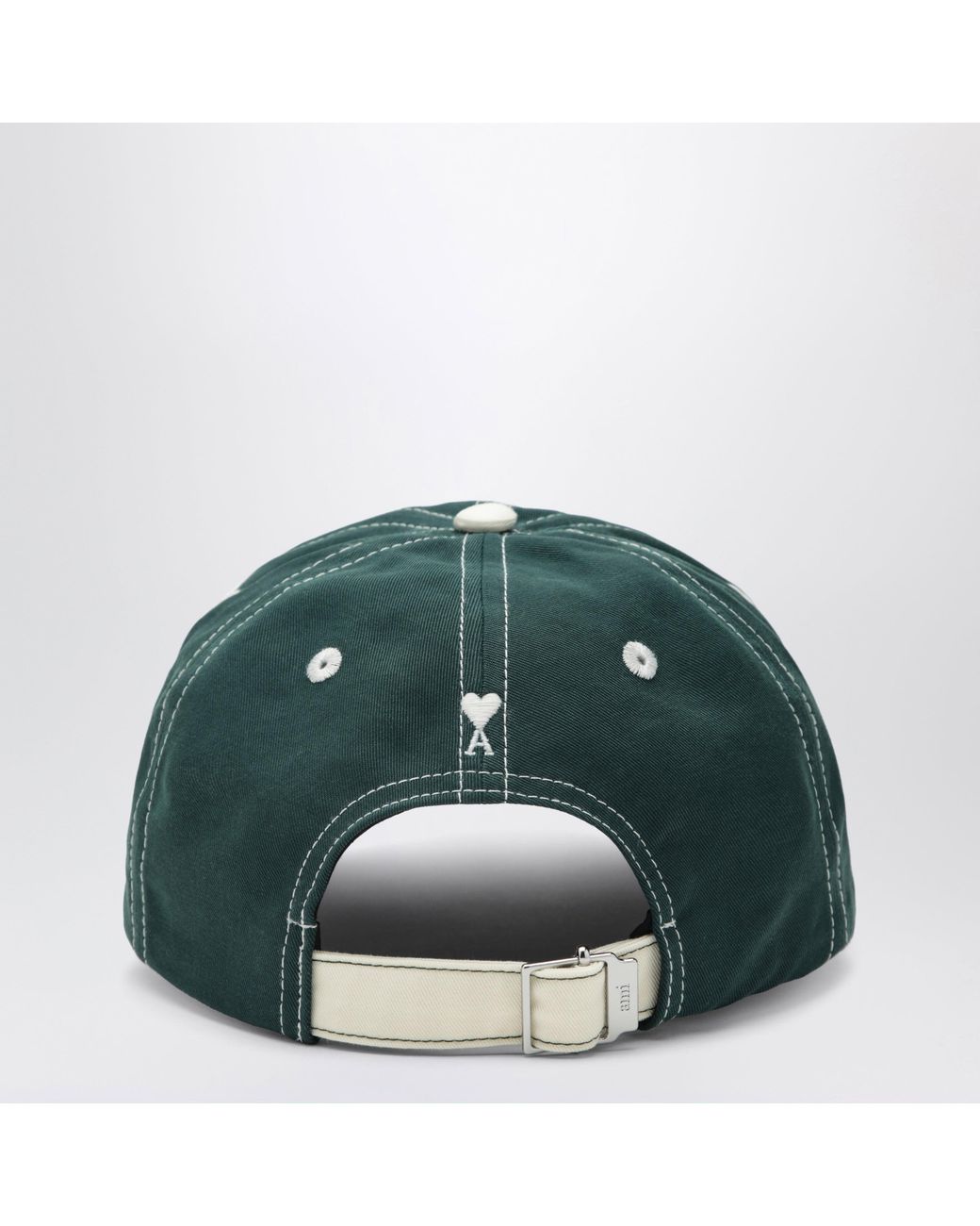 AMI Green Signature Cotton Cap for men