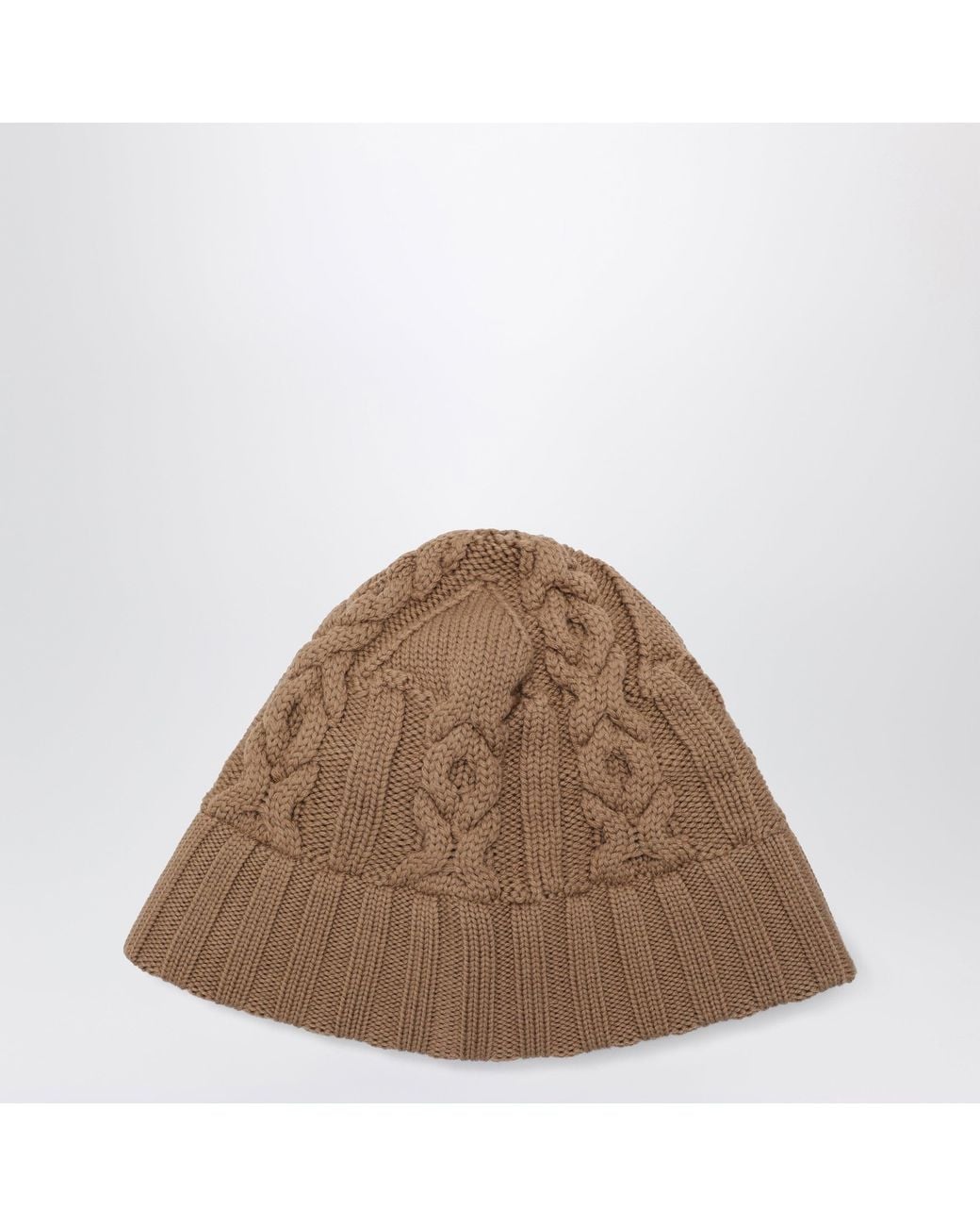 Cappello Bucket Cammello di Max Mara in Brown