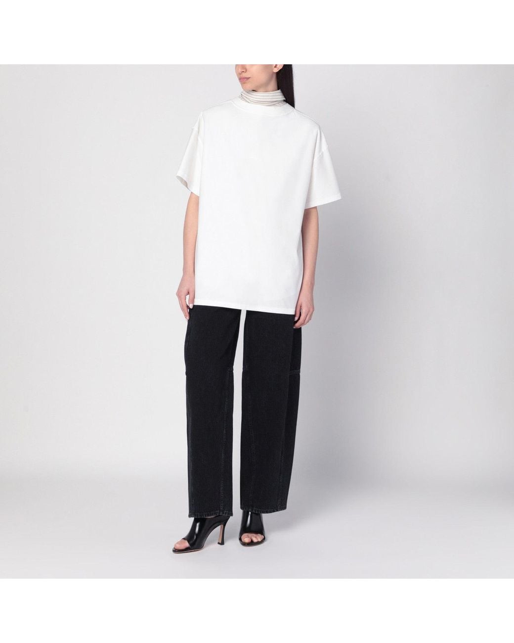 Maison Margiela White Reversed Shirt T-Shirt