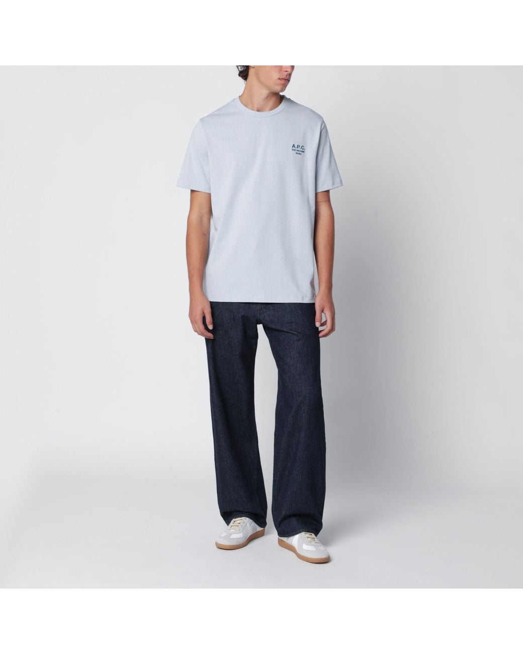 A.P.C. Blue Rue Madame T-Shirt for men