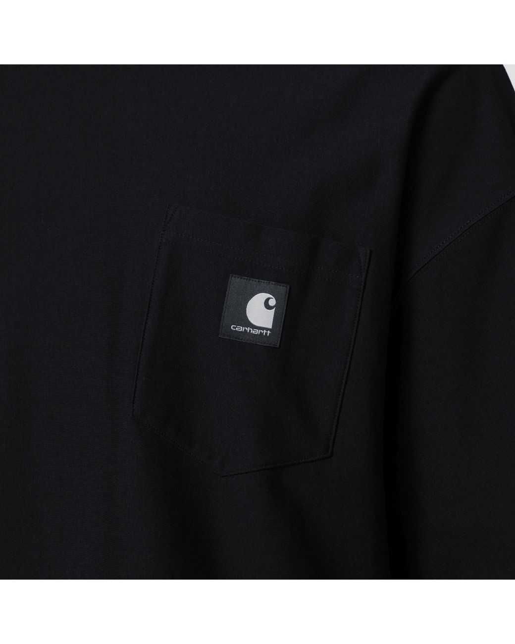 Carhartt Black Og Loose Organic Cotton T-Shirt for men
